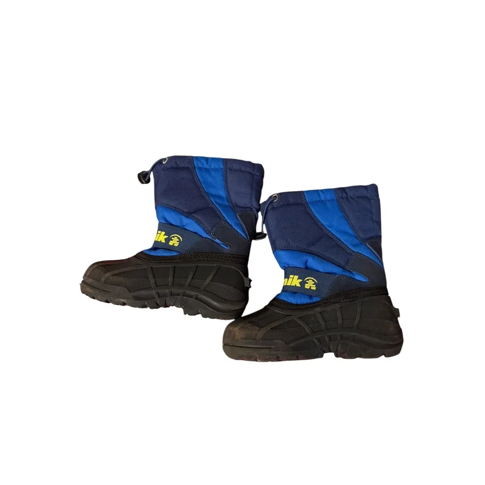 Kamik Stormy Kids Blue Waterproof Winter Snow Boots Size 11 READ